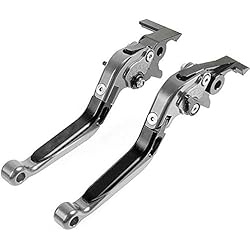 Maletas Cbr 650 R CNC Conjunto de Palanca de Embrague y Freno Extensibles Plegables para CB650R CB 650 R CBR650R CBR 650 R 2019-2021 Negro