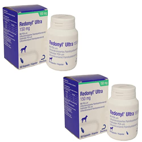 Dechra - Redonyl Ultra 150mg para perros y gatos - Pack doble - 2 x 60 cápsulas Cover