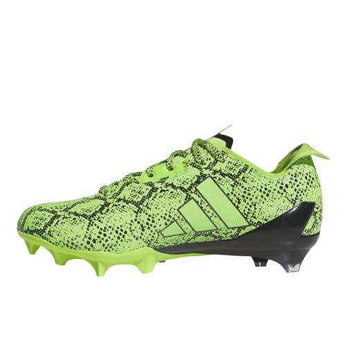 Image of Adidas Men's Adizero Electric Football Cleats, Team Semi Sol Green /Black /Team Semi Sol Green, 11.5 Medium