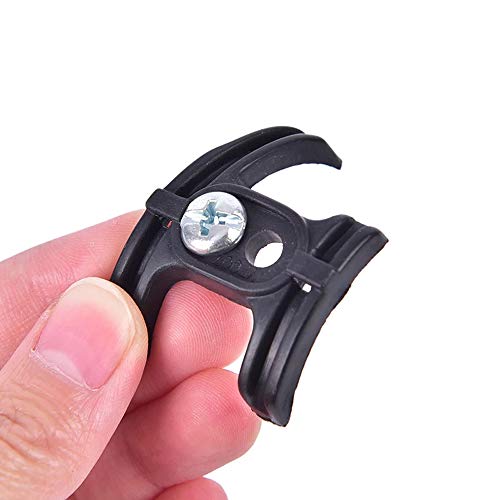 Heiyun Black With Screws Anti Friction Mtb Bike Frame Housing Bike Bottom Bracket Bike Cable Guide Shifter Cable Guide Bike Cable Holder(Yf007-3) #TOP6