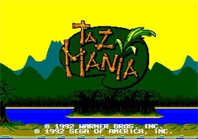Cartucho original Taz-Mania - Mega Drive, Genesis, SEGA, impecável, item de coleção | Brasil