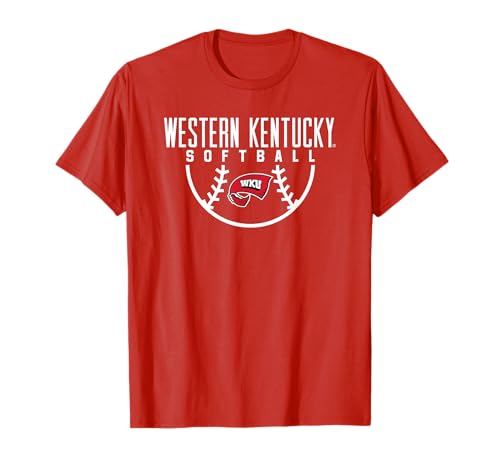 Western Kentucky University Hilltoppers Softball Arch T-Shirt