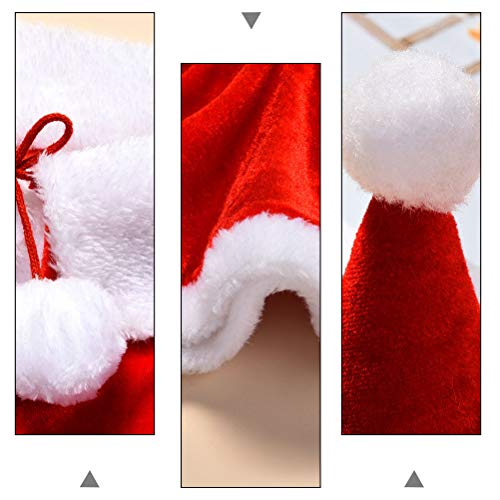 SOIMISS 1 Set van Kerst Rok Dressed Up Doek Kerst Thema Cosplay Outfit (rood) - Afbeelding 6
