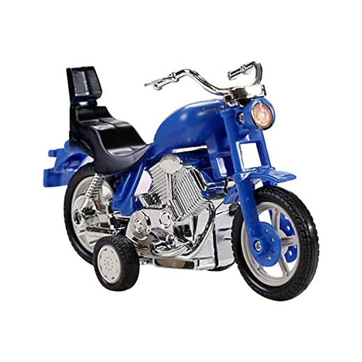 Motorcycle Toy Car for Kids Educational Learning Vehicle Model Ideal for Childrens and Development (AS SHOW, One Size)