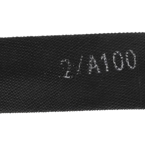 Image of uxcell 2 /A100 or 2 /4L1020 Banded V-Belt Classic Wrapped Rubber, 2 Banded /2 Ribs, A Profile, 100 inch(2540mm) Inside Circumference