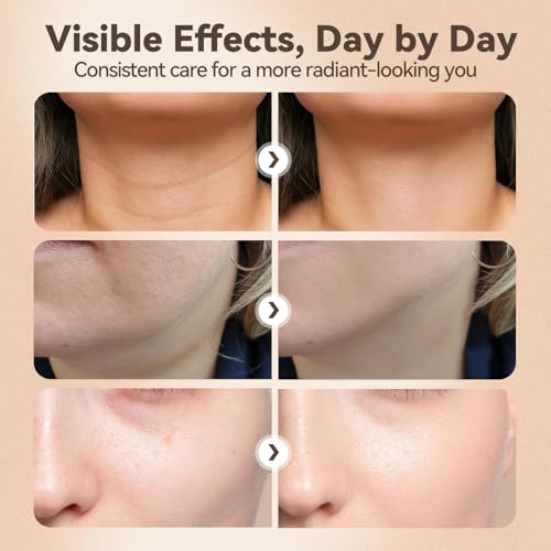 Image of Neck Face Massager Tool, 3-in-1 Portable Facial Massager, Face Sculpting Tool at Home for Skin Care with Vibration (White)