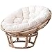 qwqqaq Overstuffed Papasan Cuscino Poltrona,Immergiti nel Nostro Papasan Spesso E Oversize,Impermeabile Cotone Swing Cuscino per Sedia per Home-A 40x40x10cm(16x16x4inch)