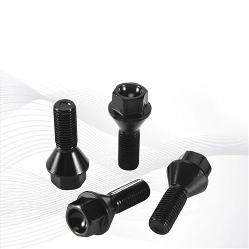Espárragos de rueda para BMW E46 E90 E30 kit de 4 pernos y tuercas de cubo OE 36136781150 2