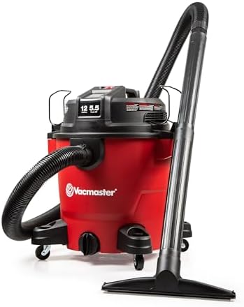 Vacmaster 12-Gallon 5.5 Peak HP Heavy-Duty Wet/Dry Vacuum - VJH12...