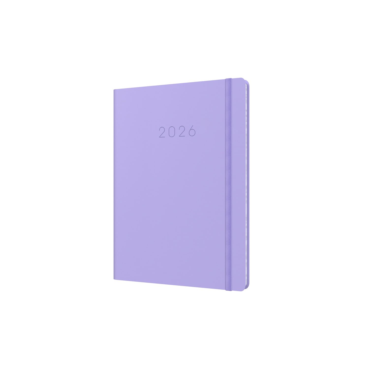 Collins - Legacy - 2026 12 Month Calendar Year Planner, Week-To-View Diary, A5 Hard Cover - Lilac (CL53.55-26)