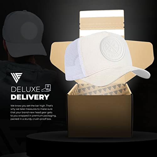 Image of Urban Effort Trucker Hat for Men - Mesh Back Baseball Cap, 5 Panel Snapback Hats for Men and Women