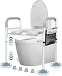 Rehausseur toilette adulte - rehausseur wc adulte, rehausseurs de toilettes, rehausseur de toilette adulte, rehausseurs de toilettes, wc abattant clipsable - S'adapte à toutes les toilettes