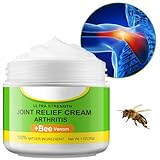Bee Venom Joint and Bone Therapy Cream, Arthritis Pain Relief Cream with Natural Formula, 2 x 30g Ultra Strength Joint Healing Butter for Back,Neck,Hands,Feet, Shoulder, Soreness Muscle Recovery - Image 2