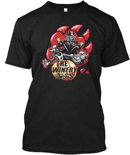 Photo de IVELLDAY Logo-The-Winery-Dogs-Tour-2019-Garpu-4-TeeT-Shirt Black XL