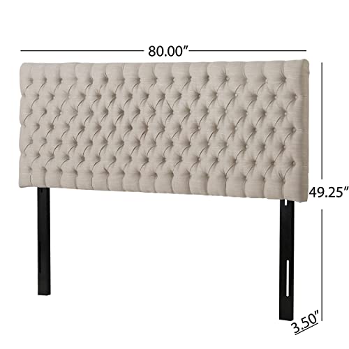 Christopher Knight Home Jezebel Headboard, King / Cal King, Sand #TOP2