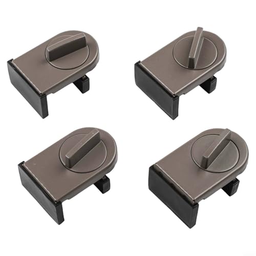 Fermaporta scorrevole per finestra, confezione da 4, progettato per la sicurezza dei bambini e facile da usare