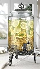 3 Gallon, With Antique Metal Stand