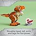 LEGO Jurassic World Little Eatie T Rex Toy - Dinosaur Building Toy for Kids, Boys and Girls, Ages 7+ - Gift Idea for Birthdays and Fans - with Movable Jaw, Head and Tail - 76967