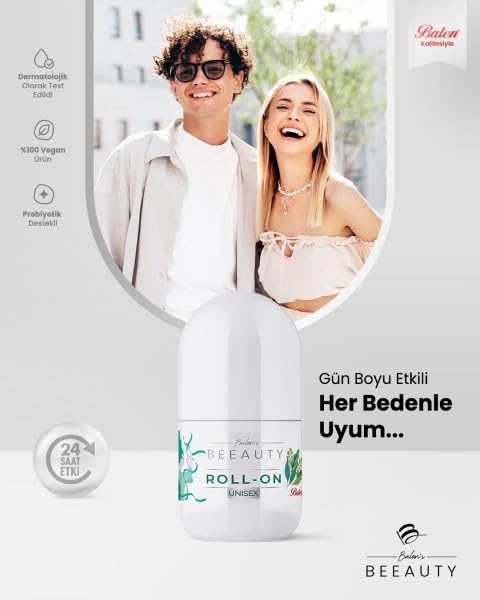 Balen's Beeauty Unisex Prebiyotikli Deodorant Roll - On