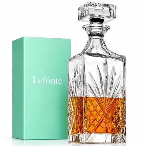 Crystal Whiskey Decanter, 750ml