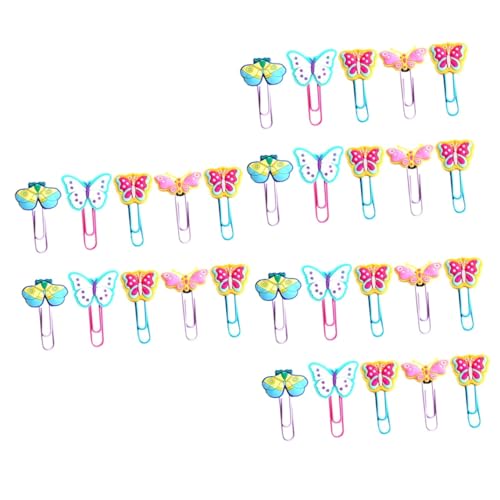 Marque-pages originaux Operitacx : 60 clips de bureau en PVC pour ranger vos documents de cours