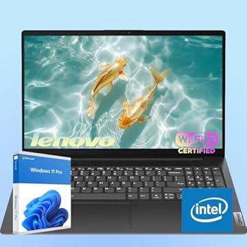 V15 Newly Designed Business Laptop(2025/2026 Edition) | Intel 4-core Processor | 15.6" FHD (1920 x 1080) | 16GB DDR4 | 512GB PCIe SSD | WiFi-6 | Military Durable | Windows 11 Pro