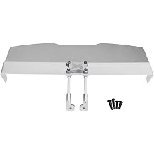 RC Car Upgrade Parts Compatible with WLtoys 144001 144010 124016 124017 124018 124019 124008 RC Cars Upgrade Parts Accessories Tail Wing AssemblySilver
