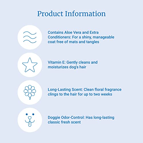 Petag Fresh 'N Clean Scented Dog Shampoo - Grooming Supplies For Soft And Shiny Coat - Classic Fresh Scent - 32 Fl Oz #TOP4