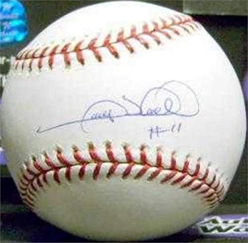 Sports Memorabilia Autograph Warehouse 560400 Gary Sheffield Autographed Baseball - OMLB Yankees Padres Marlins Brewers Dodgers Players Own Hologram Sheff