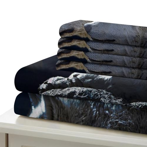 Parure de Lit Concombres Microfibre Douce Finie la Couette qui Glisse