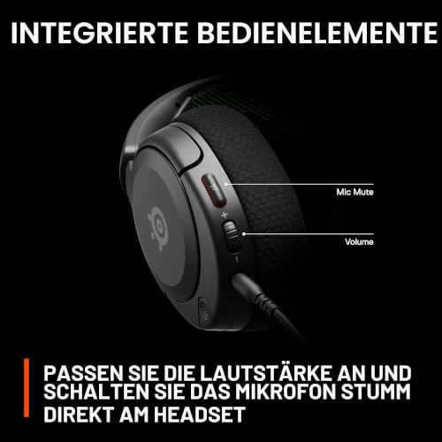 SteelSeries Arctis Nova 1X Gaming-Headset – Signature Arctis Sound – ClearCast Gen 2 Mic – Xbox Series X|S, PC, PlayStation… – Ansicht 5