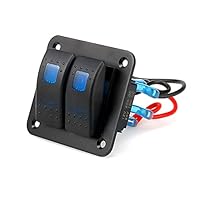 Riloer Combinatie Schakelpaneel, 12V / 24V Dual USB