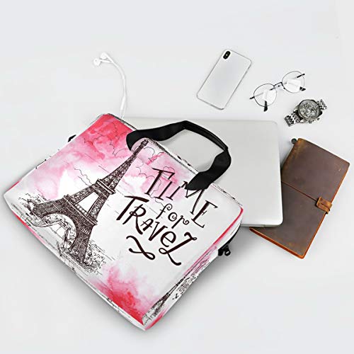 HMZXZ Borsa del Computer Portatile Parigi