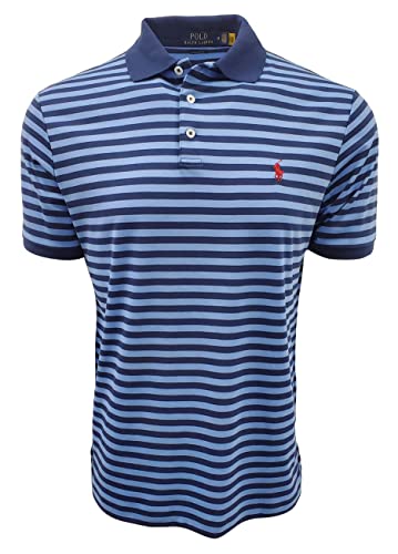 Image of Polo Ralph Lauren Mens Custom Slim Fit Interlock Polo Shirt