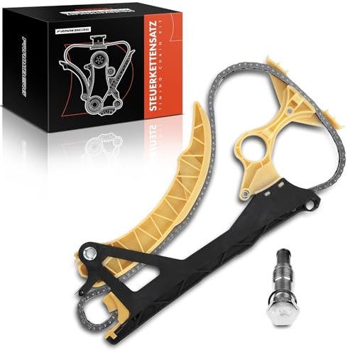 Frankberg Steuerkettensatz Steuerkette Kompatibel mit 1er E81 E87 116i 3er E46 E90 316 1.6L Benzin 2002-2011 11318618318