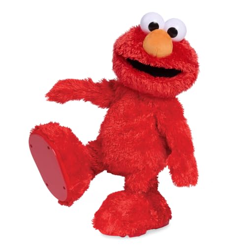 Image of Sesame Street Hokey Pokey Elmo 14” Interactive Plush Toy | Sings, Dances & Plays Music, Bilingual Stuffed Animal, Pretend Play, for Girls and Boys, Ages 18 Months+