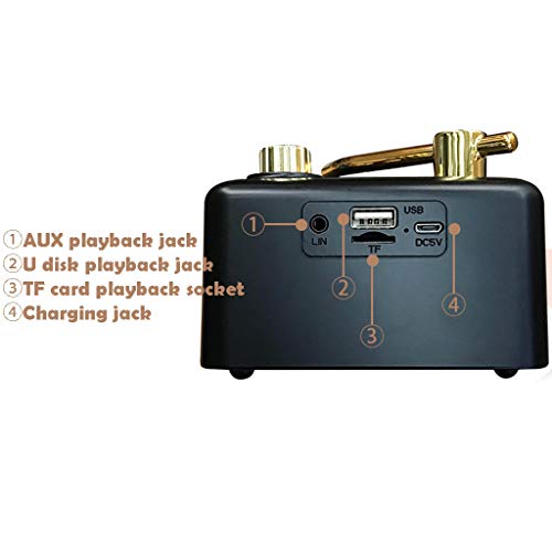 Haut-Parleur Bluetooth rétro Haut-Parleur phonographe, Platine Vinyle Portable, Prise en Charge du Mode Lecture sans Fil… - Les Beatles, Paul McCartney, John Lennon, RIngo Starr, George Harrison Haut-Parleur Bluetooth rétro Haut-Parleur phonographe, Platine Vinyle Portable, Prise en Charge du Mode Lecture sans Fil… – Image 7