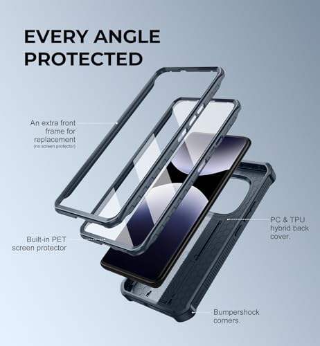 Coque Xiaomi Redmi Note 14 Pro 5G antichoc avec protège caméra - 5