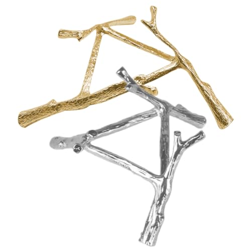 Garneck 2 Stück Teiliges Metall Kristallkugel Display Ständer...