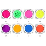 Todos estos son magníficos y lo suficientemente brillantes para su baile, fiesta, boda, cumpleaños, vacaciones o para el diseño diario de uñas.