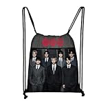 Kpop Fanartikel BT Fans Geschenk Set Merch K-pop BS Merchandise Geschenke Set für Arm-y Ari-rang Rucksack Schlüsselbund Silikonarmbänder Fotokarten Aufkleber Handy lanyards Handy-Ständer für BT-TS Fan