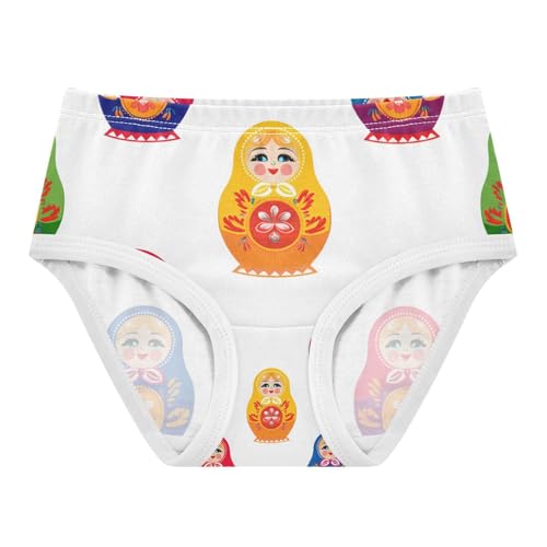 Colorful Russian Nesting Dolls Toddler Girls's Underwear 2T 202c1180