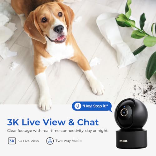 3K-Security-Indoor-Camera-5MP-Home-Camera-for-BabyPet-Monitor-with-Phone-app-24G-WiFi-6-Camera-with-Color-Night-Vision-360-PTZ-2-Way-Audio-AI-Detection-Local-Storage-Wired
