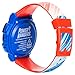Power Rangers Kids Watch – Light-Up Bezel with Rotating Lights, LCD Display, Easy-to-Read, Adjustable Plastic Strap – Perfect for Boys and Girls