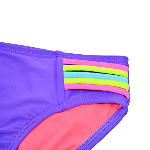 Image of Girls Two Piece Swimsuits Girls Tankini Set Bathing Suits Sport Crossback Bikini Swimwear 3-14 Years