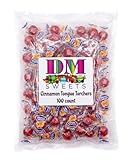 Tongue Torchers Cinnamon Candy 100 Piece Bag – Spicy Hot Hard Individually Wrapped Red Sweets Bulk Fiery Flavor Treats