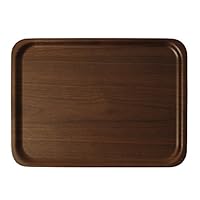 Amazon.co.jp: SAITO WOOD トレイ 長方形 チークグレイン : ホーム