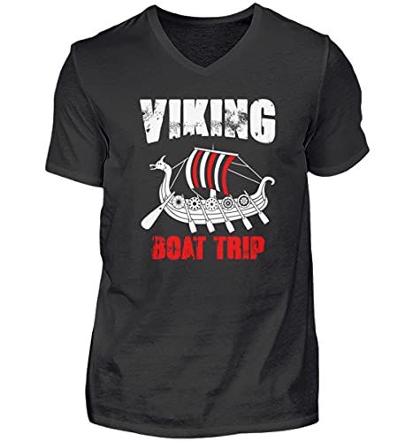 T-Shirt Viking Boat pour homme l'esprit des grands voyages en mer