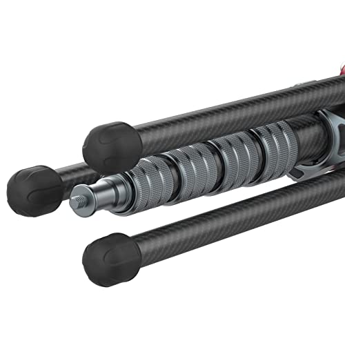 Ulanzi Light Stand Carbon Fiber Mt-49, Adjustable Tripod Stand For Photography With Phone Clip, 194Cm/76.4Inch Studio Sturdy Tripod For Speedlight Flash Softbox Strobe Light Camera With Carrying Bag #TOP7