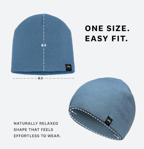 Image of Revony Evony Beanie Cap - Soft Knit Beanie Hat - Warm and Durable